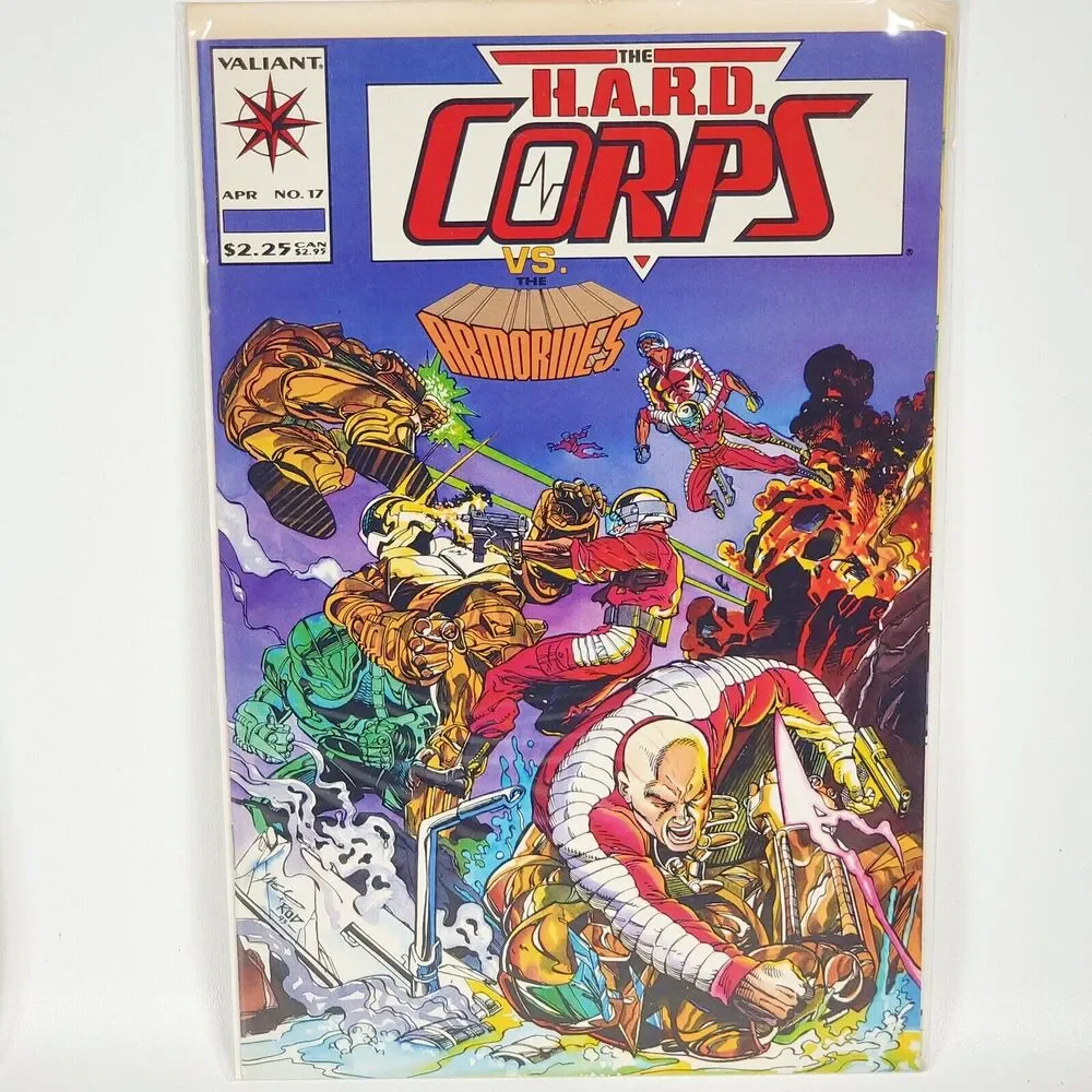 5 Book Lot‎ HARD Corps 1A, 5A, 13, 17, 18 Lee Layton | Valiant Comics Vol 1 1994